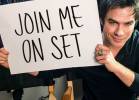 The Vampire Diaries Photos tournage de la saison 6 