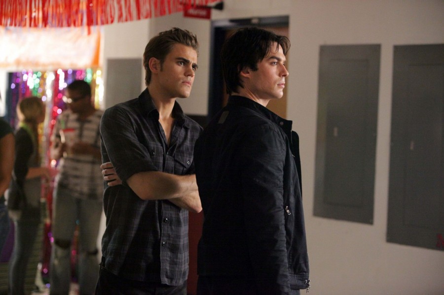 Stefan et Damon sont à l'affut 